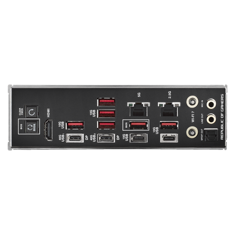 Материнская плата ASUS AMD X870E ROG CROSSHAIR X870E HERO