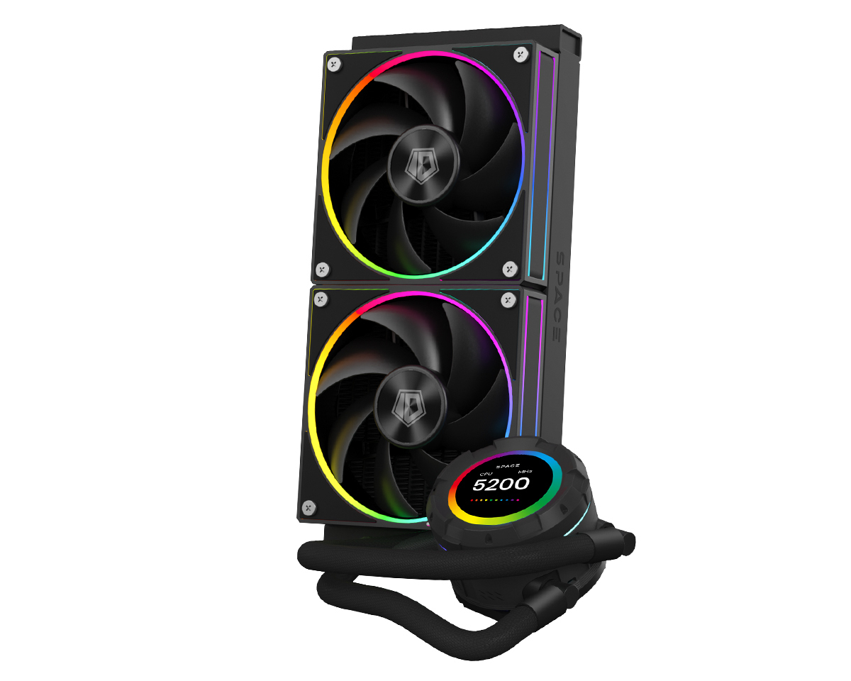 Кулер Процессорный ID-Cooling система водяного охлаждения SL240 Black