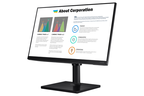 Монитор Samsung F27T450FQ 27.0-inch черный