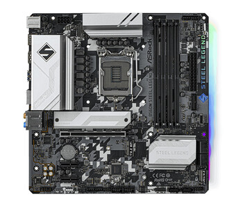 Материнская плата ASRock LGA 1200 Intel B560 B560M STEEL LEGEND
