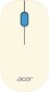 Клавиатура+мышь ACER Клавиатура + мышь OCC205 ZL.ACCEE.00C, цвет белый