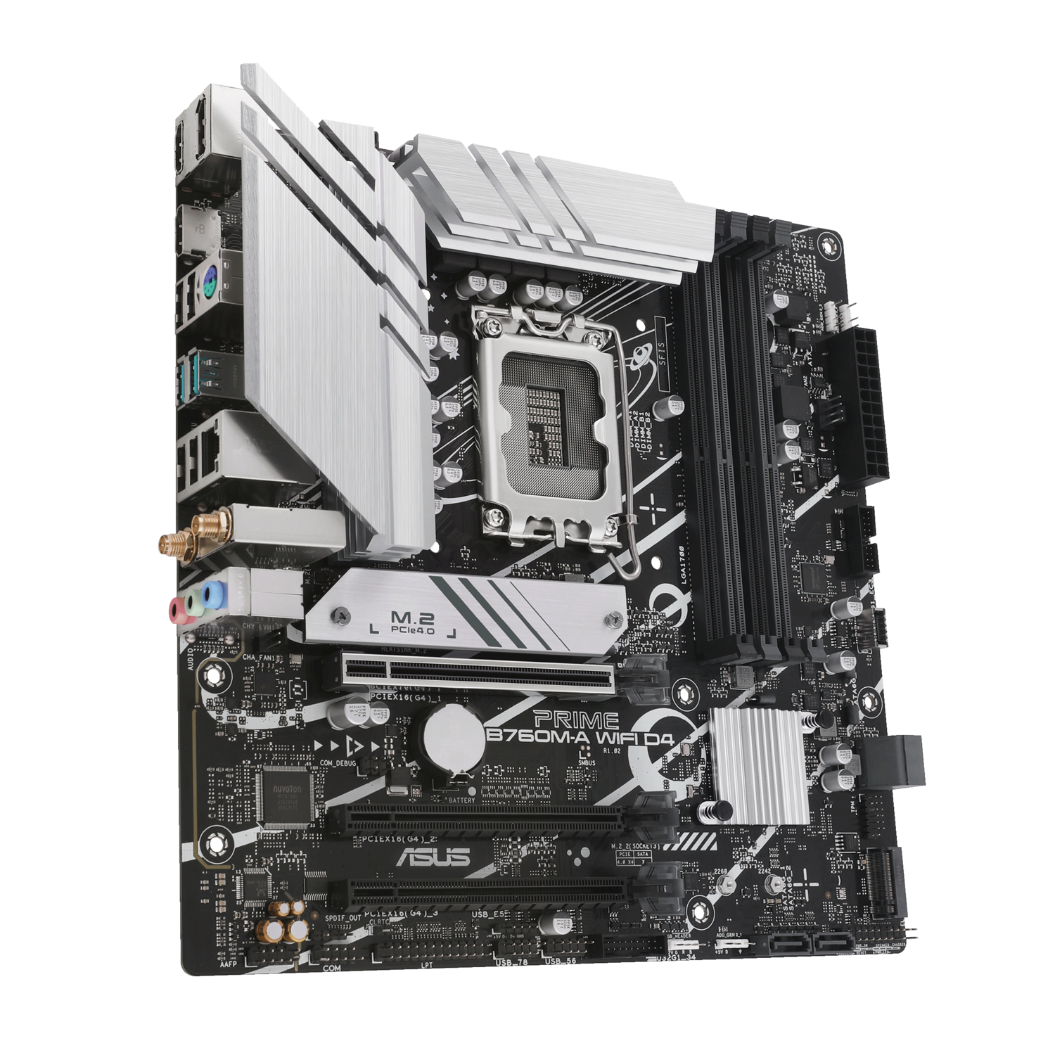 Материнская плата ASUS Intel B760 PRIME B760M-A WIFI D4
