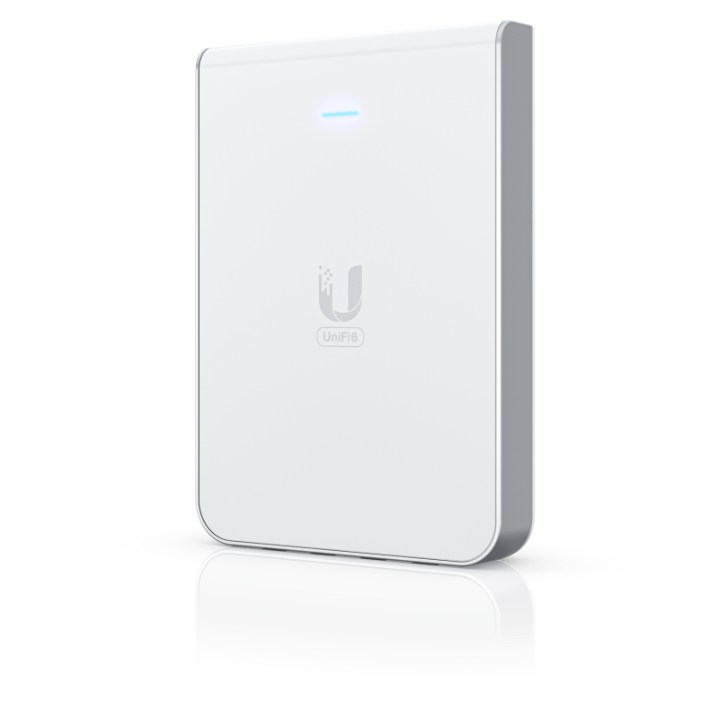 Точка доступа Wi-Fi Ubiquiti UniFi 6 AP In-Wall |U6-IW| Точка доступа 2,4+5 ГГц, Wi-Fi 6, 4х4 MU-MIMO, 5х 1G RJ45