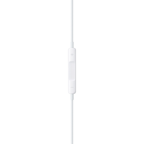 Гарнитура вкладыши Apple EarPods A1748 1.1м белый проводные в ушной раковине (MWTY3ZM/A)
