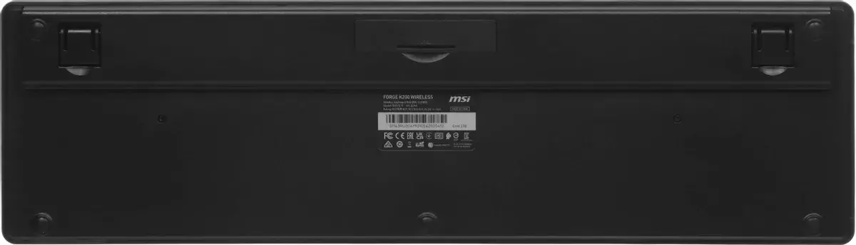 Клавиатура + мышь MSI Forge K200 w Combo MS-8ZA4 клав:черный мышь:черный USB беспроводная (S11-43RU304-Y92)