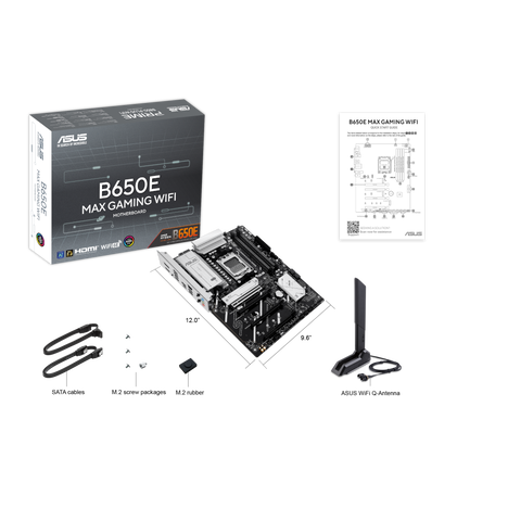 Материнская плата ASUS AMD B650 B650E MAX GAMING WIFI