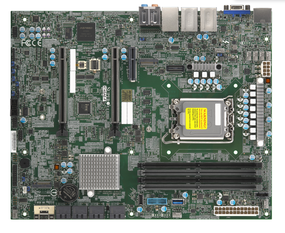 Материнская плата SUPERMICRO LGA-1851 (Socket V1) Intel W880 X14SAE-F