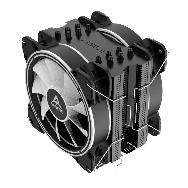 Кулер Процессорный ALSEYE для CPU H120D Universal