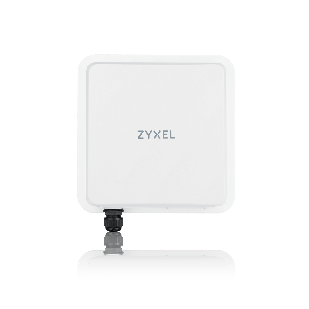 Уличный 5G маршрутизатор Zyxel NR7101 (вставляется 2 сим-карты), IP68, поддержка 4G/LTE Сat.20, 6 антенн с коэф. усиления до 10 dBi, 1xLAN GE, PoE onl