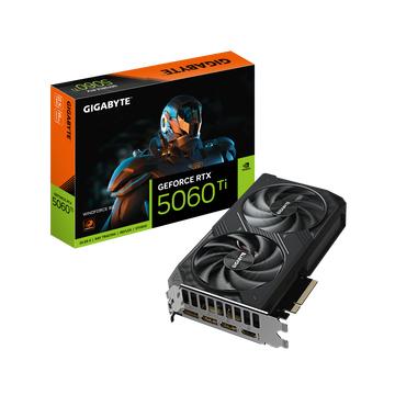 Видеокарта Gigabyte GeForce RTX 5060 Ti 8 ΓБ Retail