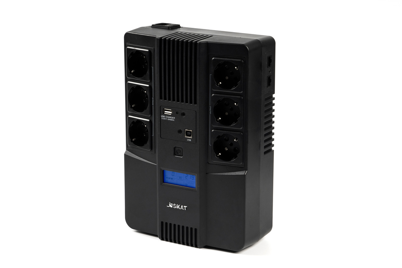 ИБП Бастион SKAT-UPS Line-interactive 1000-AID-IN-1X9-8 (8935) (SKAT-UPS 800 AID)