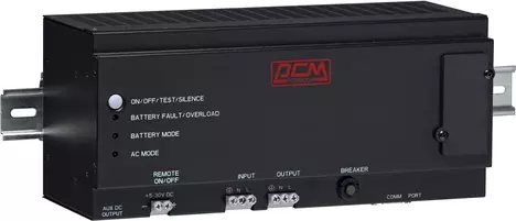 Powercom DRU 850VA/510W, DIN Rail, 230V, RS-232, 2 year warranty (1999787)