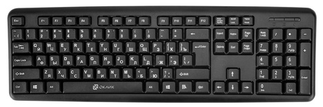 Клавиатура Oklick KeyBoard 180M 313180, цвет черный