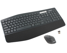 Logitech Wireless Desktop MK850 Performance (Keybord&mouse), Black, Bluetooth, 2.4GHz, Rus/Eng, [920-008232]