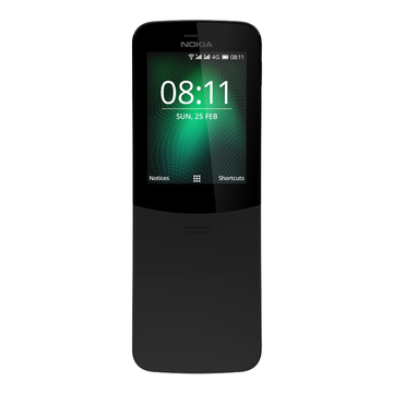 Смартфон Nokia 8110 TA-1048 4 ГБ черный