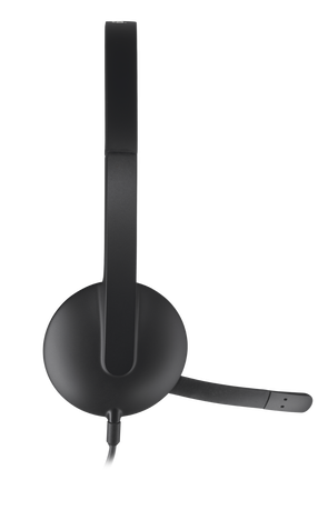 Гарнитура Logitech H340 USB, цвет черный