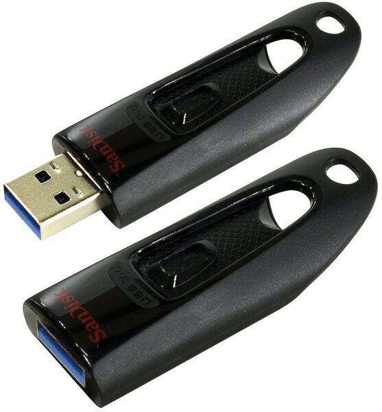 

Флешка SanDisk Ultra 32GB, Черный