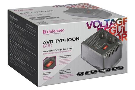 Сетевой фильтр Defender AVR TYPHOON 99032