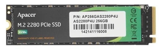 Внутренний твердотельный накопитель Apacer AS2280P4U 256GB