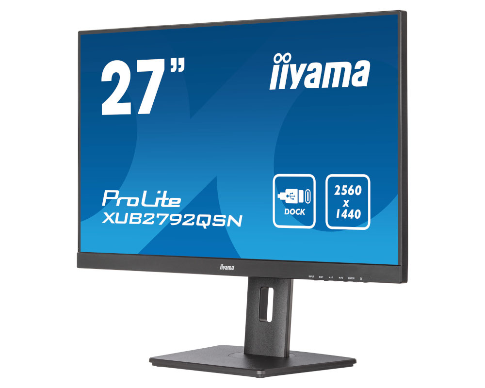 Монитор Iiyama XUB2792QSN 27.0-inch черный