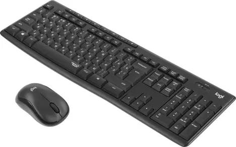 Клавиатура+мышь Logitech MK295 920-009807, цвет черный