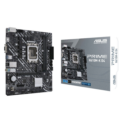 Материнская плата ASUS Intel H610 PRIME H610M-K D4