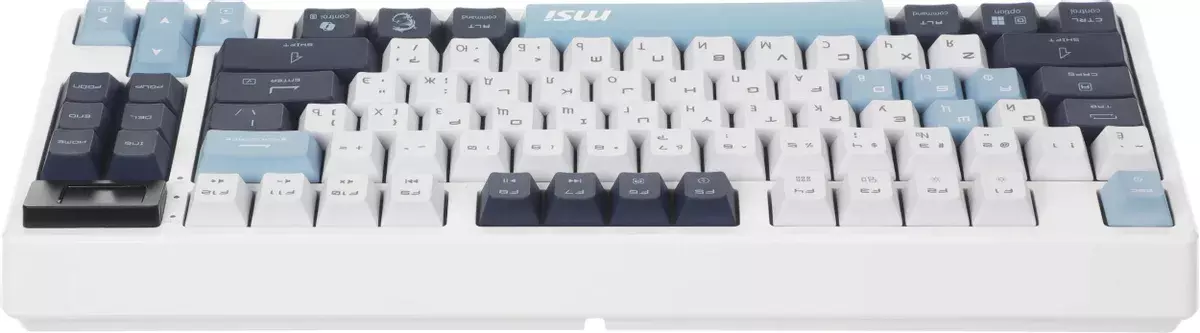Клавиатура MSI FORGE GK600 TKL WIRELESS SKY S11-43RUP01-HH9, цвет серый