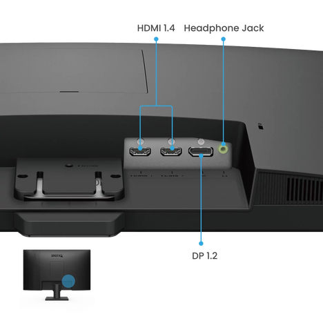 Монитор BenQ GW2790 27.0-inch черный
