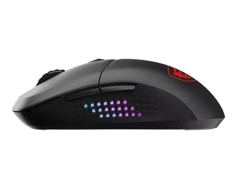 Мышь MSI VERSA 300 ELITE WIRELESS S12-4301290-CLA, цвет черный