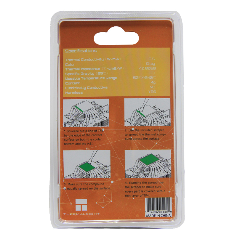 Термопаста Thermalright Термопаста TF4