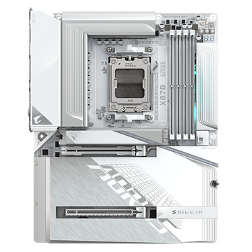 Материнская плата Gigabyte AM5 AMD X870 X870 AORUS STEALTH ICE