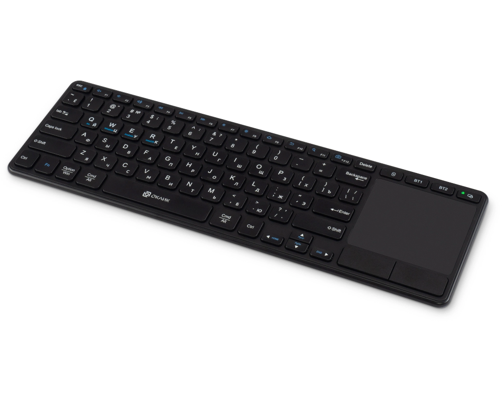 Клавиатура Oklick KeyBoard K614W 1979327, цвет черный