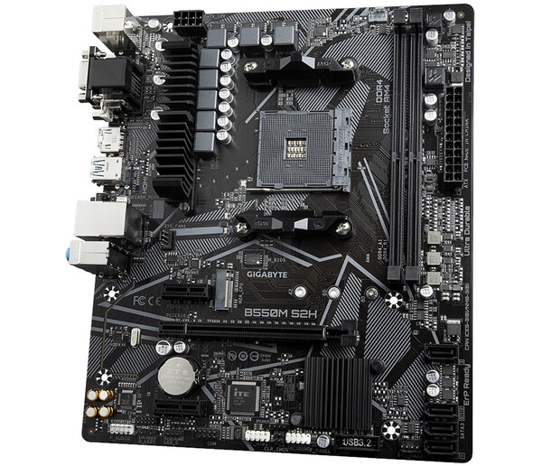 

Материнская плата Gigabyte AM4 AMD B550 B550M S2H