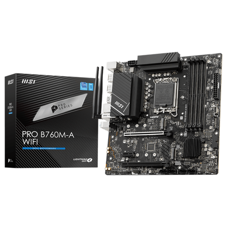 Материнская плата MSI Intel B760 PRO B760M-A WIFI