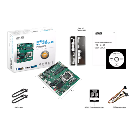 Материнская плата ASUS Intel H610 PRO H610T-CSM