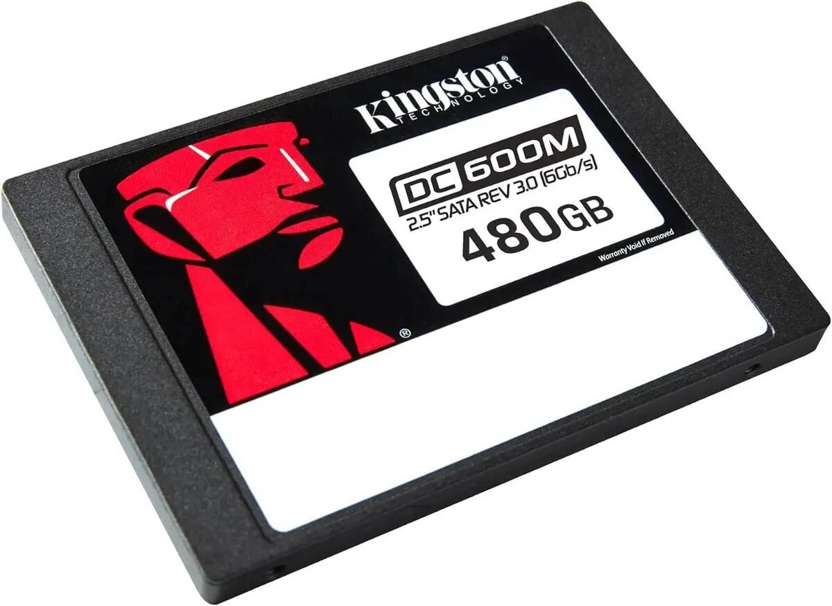 Внутренний твердотельный накопитель Kingston DC600M 480GB