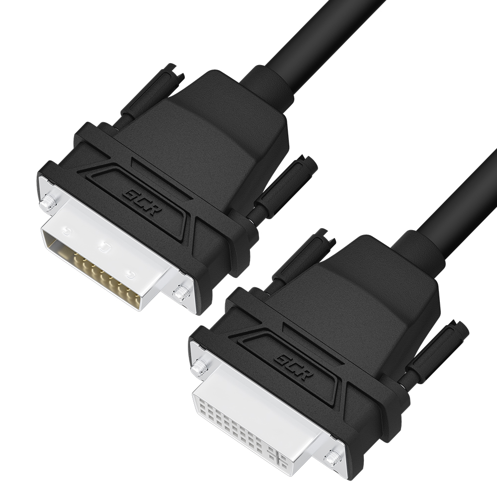 Greenconnect Удлинитель DVI-D DVI/DVI 25M/25F FullHD 28 AWG GCR-54714