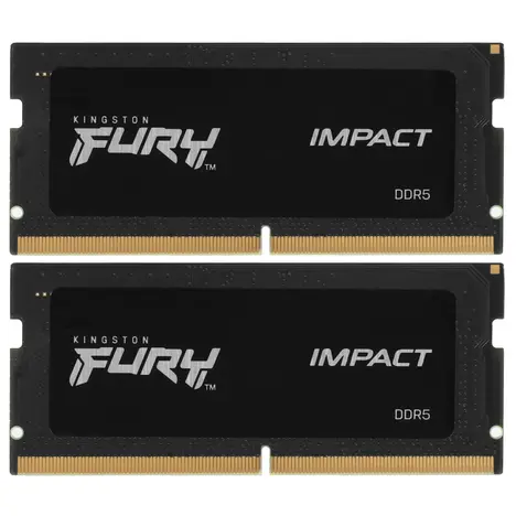 Оперативная память Kingston FURY Impact PnP  16GB 4800MT/s DDR5 CL38, KF548S38IBK2-16, RTL