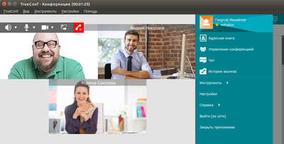 TrueConf Server (все на экране 9 на 9 Максимальное количество он-лайн пользователей 9), бессрочная лицензия