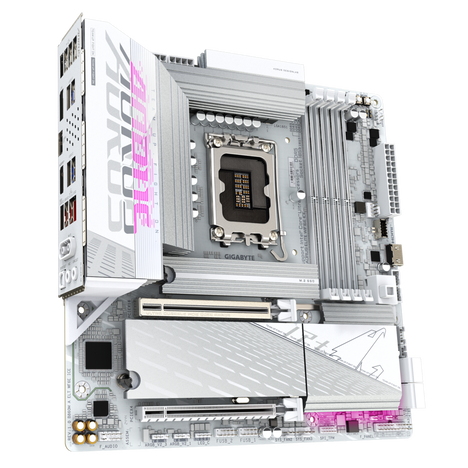 Материнская плата Gigabyte LGA1851 Intel B860 B860M AORUS ELITE WIFI6E ICE