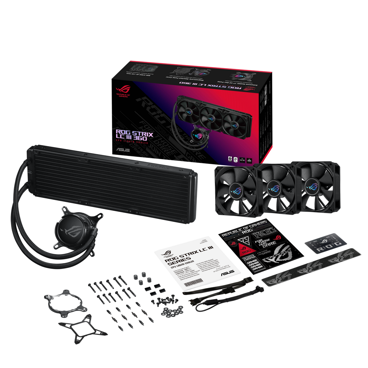 Кулер Процессорный ASUS ROG STRIX LC III 360