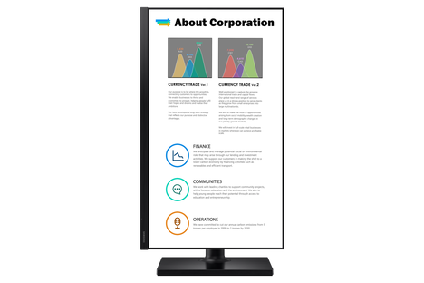 Монитор Samsung F27T450FQ 27.0-inch черный