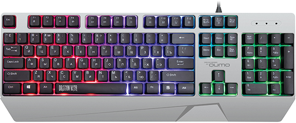 Клавиатура Qumo Клавиатура Twins K68 33351_Qumo, цвет черный