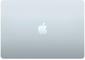 Ноутбук Apple MacBook Air A3241 M4 10 core 16Gb SSD256Gb/10 core GPU 15.3" Liquid Retina (2880x1864) macOS lt.blue WiFi BT Cam (MC7A4HN/A)