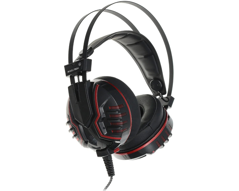 Гарнитура A4tech Bloody M615, цвет красный/черный