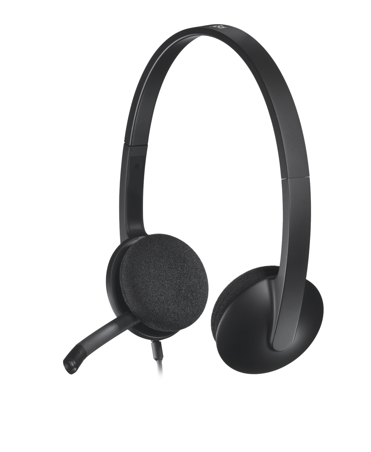 Гарнитура Logitech H340 USB, цвет черный