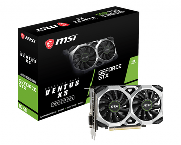 Видеокарта MSI GeForce GTX 1650 4 ΓБ Retail