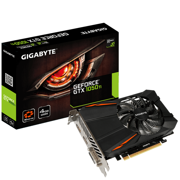 

Видеокарта Gigabyte GeForce GTX 1050Ti 4 ΓБ Retail