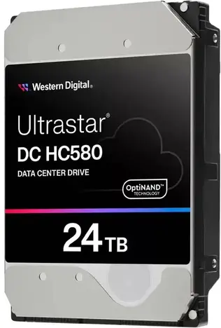 Жесткий диск  Western Digital Ultrastar DC 3.5 HC580 3.5" SAS3 24TB 7.2K SAS 12Gb/s