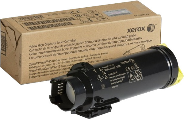 

Тонер-картридж Xerox Phaser 6510/ WorkCentre 6515 желтый (4,3K) , повышенной емкости
